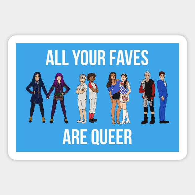 All Your Faves Magnet by PlanetWeirdPod